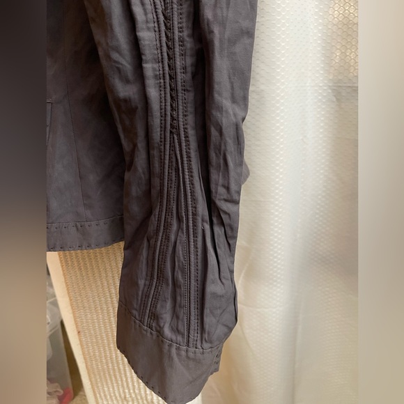 Elie Tahari jacket. Fabulous charcoal gray lined jacket. Bad picture - Picture 6 of 12